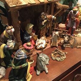 Bisque Nativity