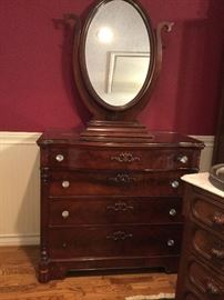 Lovely 4 Drawer Chest with Mirror