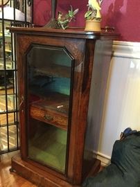 Antique Music Cabinet 