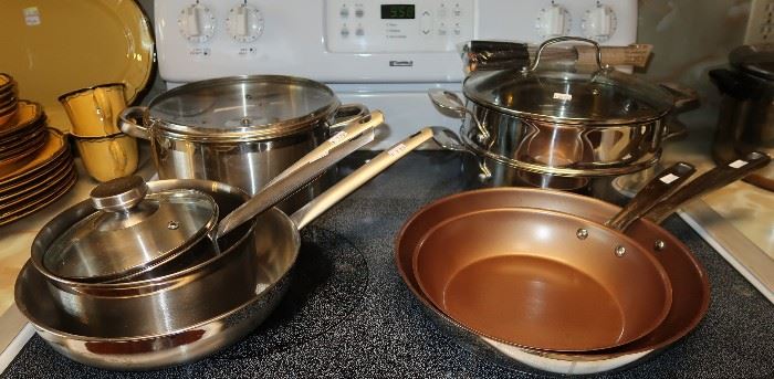 New pots and pans