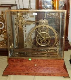 Rare water wheel ball clock