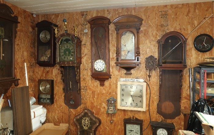 Clock cases - perfect for art projects and for clock restorers