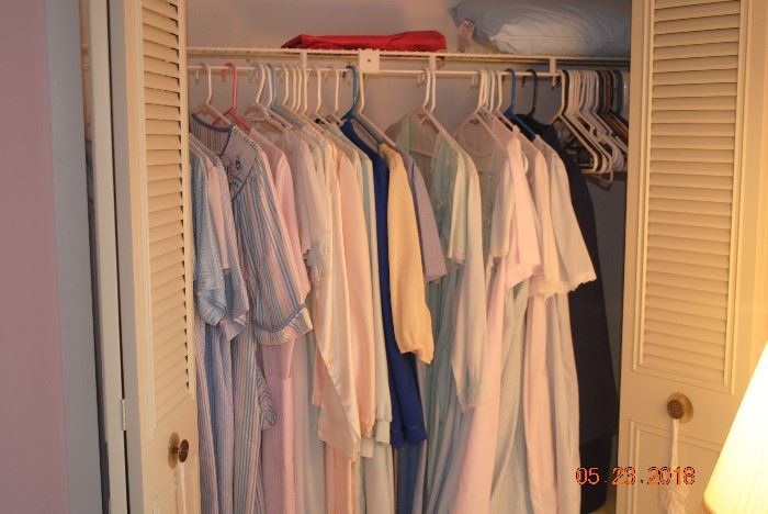 Night gowns and robes in pristine condition including some vintage sleepware