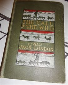 August 1903 copy of Jack London's "The Call of the Wild".  