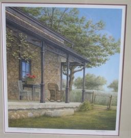 Porch print by Harold Hansen