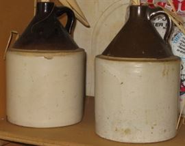 antique stoneware jugs