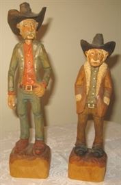 Carved Cowboys 