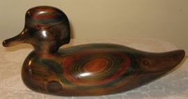 Carved Wood Duck