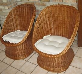 Wicker chairs