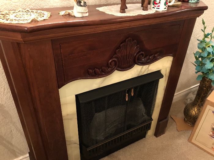 portable accent fireplace