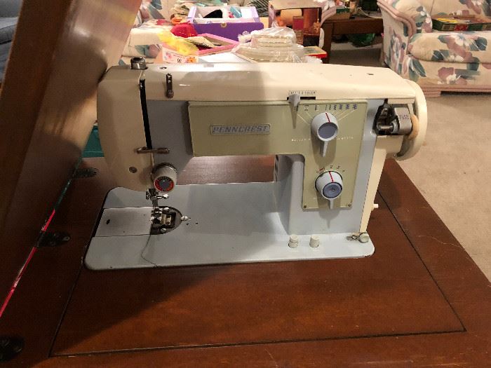 Penncrest sewing machine with table