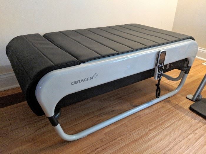 CERAGEM Master V3 automatic full body hot jade stone massage bed with spinal scan technology - $2500

