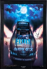 Rock & Roll Racing Print By Kenny Youngblood 103/200