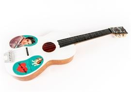 Rare Elvis Presley Six String Toy Guitar By Emenee.