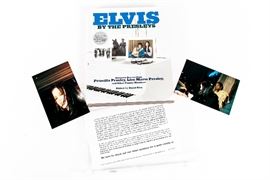 Elvis By The Presleys Hard Cover Book, Signed By Lisa Marie & Priscilla Presley