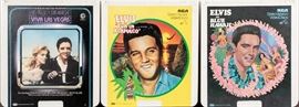 Three Vintage Elvis Movie SpectraVision Video Discs With Sleeves