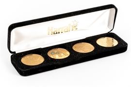 Elvis Four Coin Commemorative Chip Set From Harrah's