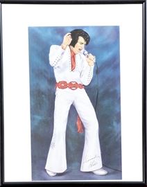 Original Elvis Promotional Leaflet For Las Vegas Hilton For "NOW"