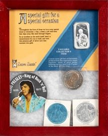 Group Of Elvis Themed Memorabilia