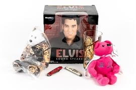Group Of Mixed Elvis Themed Memorabilia