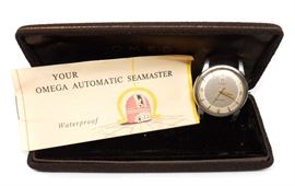 OMEGA AUTOMATIC SEAMASTER WATCH-PARTS OR REPAIR