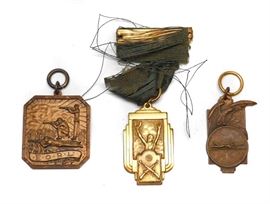 1930s RIFLE SHARPSHOOTER MARKSMAN MEDALS