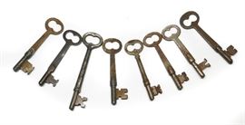 ANTIQUE NORWALK, SARGENT, CORBIN ROOM KEYS