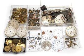 FANTASTIC JEWELER'S POCKET WATCH REPAIR LOT