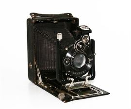 ANTIQUE COMPUR CONTESSA NETTEL CAMERA