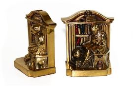 PM PHILADELPHIA MFG CO SHAKESPEARE BOOKENDS