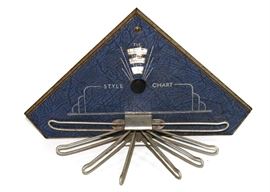 TIE SHIRT SUIT WALL MOUNT TIE HOLDER STYLE CHART