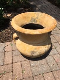 Yellow Outdoor Pot