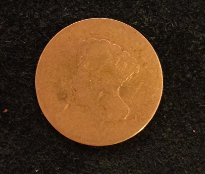 1855-S $3 Gold coin