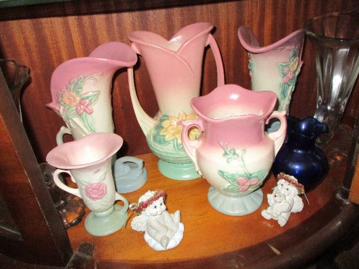 Hull pottery vases