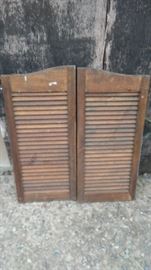 OLD SALOON DOORS