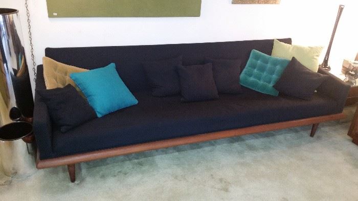 MCM Danish modern 8' sofa