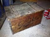 Blatz beer crate