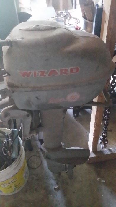 10 HSP WIZARD OUTBOARD MOTOR