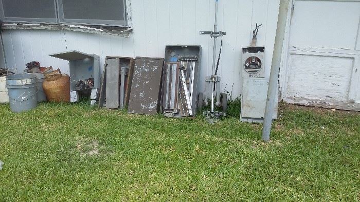 OLD ELECTRICAL BOXES