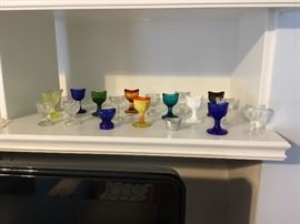 Vintage Eyewash cups collection 