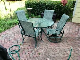 Outside table & chairs