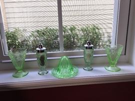 Green glass