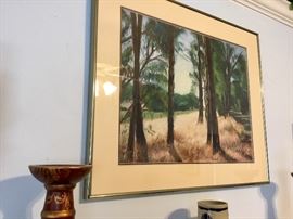Gainesville artist original pastel