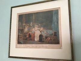Antique engraving 