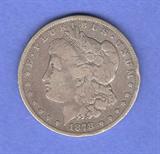 1878-CC Morgan silver dollar