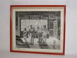 1934 limited edition print by Gerald Urlie. Titled "Bottleites", #22 of 50, 13" by 11"