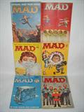 Lot of 6 MAD magazines, 1958-1962