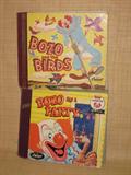 1949 & 1952 Bozo the Clown record reader set (4 records)