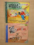 1949 Roy Rogers and 1950 Uncle Wiggily children's records (5 records)