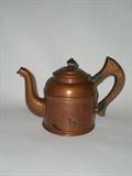 Vintage copper teapot